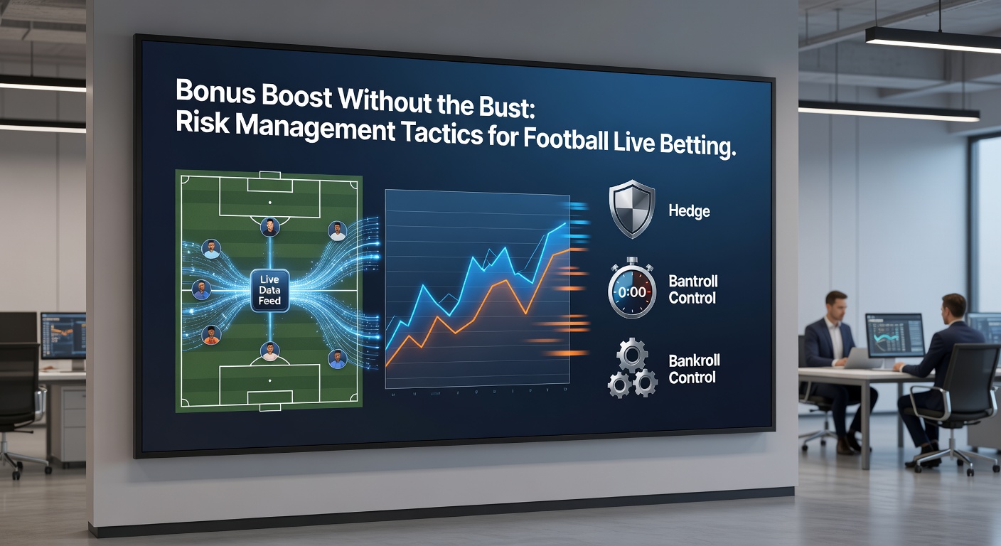 Grafik mit Quoten-Charts und Risiko-Matrix für Live-Fußballwetten, inklusive Bankroll-Diagramm