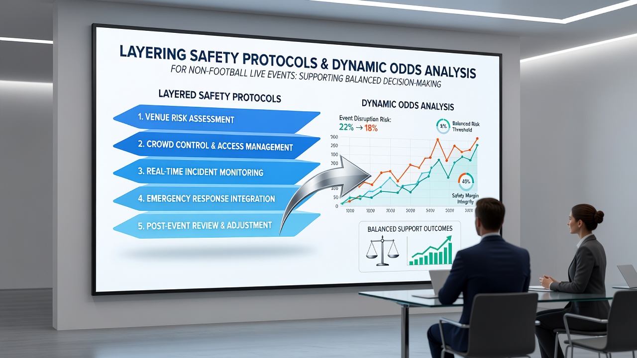 Schichtung von Sicherheitsprotokollen in Live-Events mit Quotenanalyse für ausgewogene Strategien